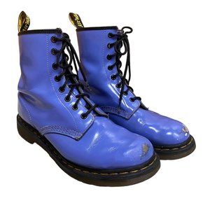 Dr. Martens Blue Combat Boots